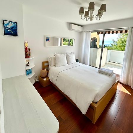 Appartement Luxe - 3 Pieces Avec Vue Mer, Piscine Et Tennis Nice Buitenkant foto