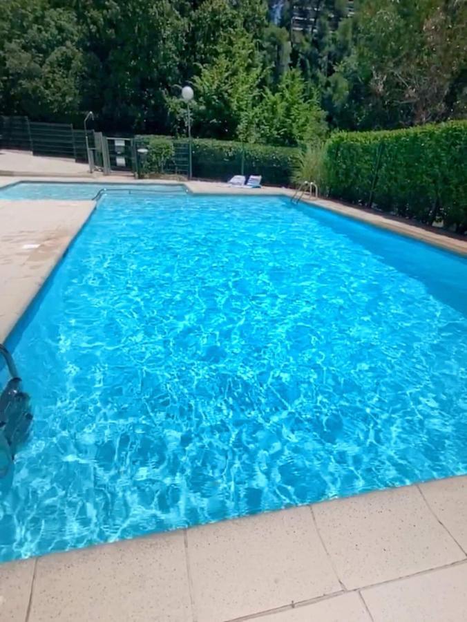 Appartement Luxe - 3 Pieces Avec Vue Mer, Piscine Et Tennis Nice Buitenkant foto