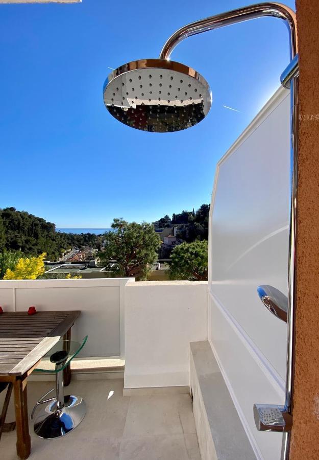 Appartement Luxe - 3 Pieces Avec Vue Mer, Piscine Et Tennis Nice Buitenkant foto